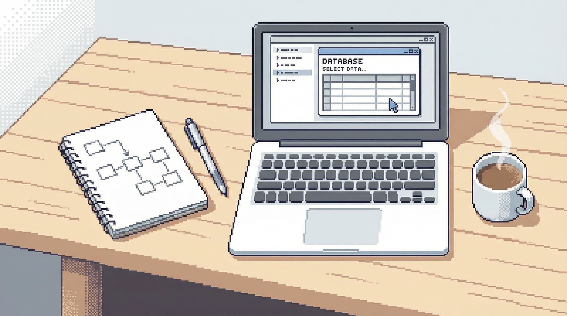 The Single-Window Database Session: Structuring Deep Work Without Tabs, Panels, or Overlays