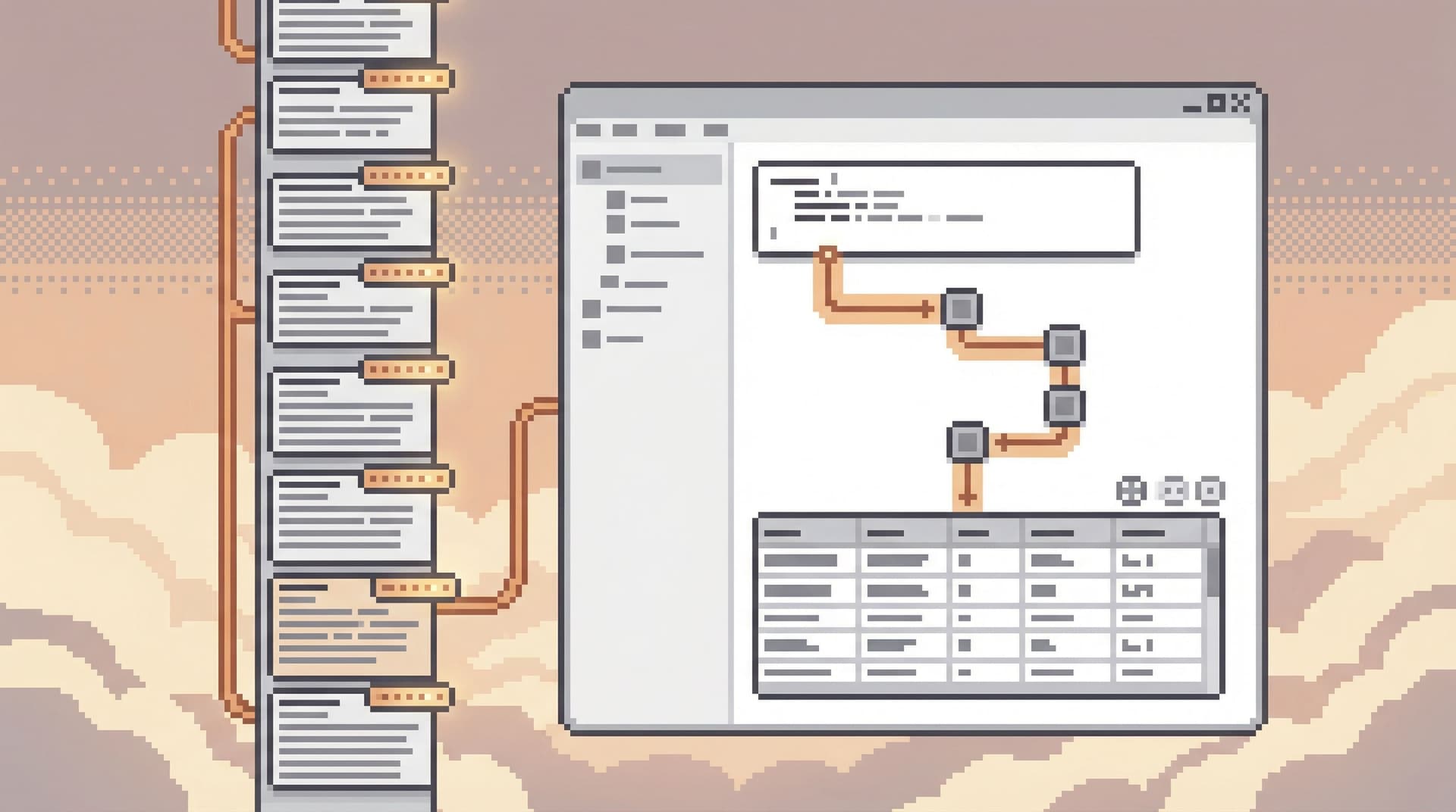 Low-Noise Logging: Pairing Query Trails with Application Logs Without the Firehose